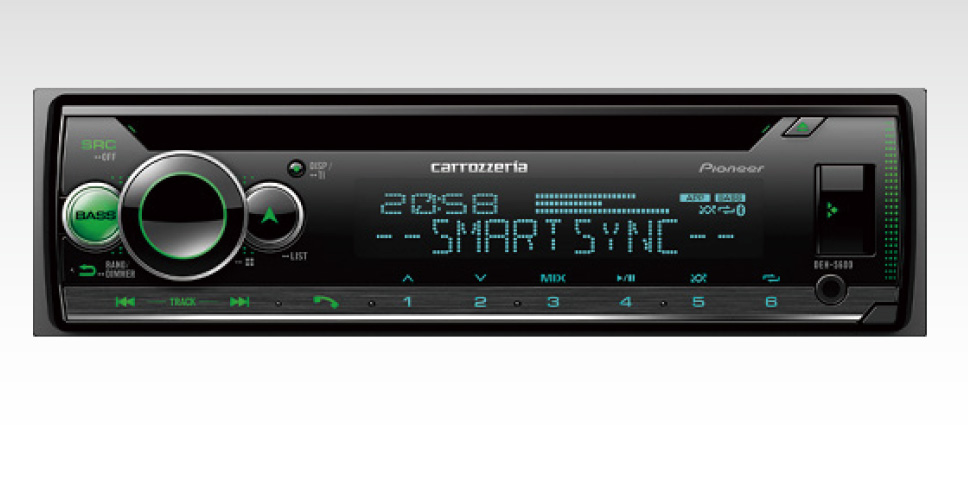 1DIN USB/CDレシーバー